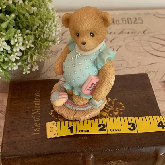 Cherished Teddies “Anxiously Awaiting The Arrival” Figurine - Picture 10 of 10